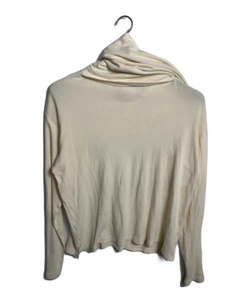 6(ROKU) BEAUTY&YOUTH（ロク ビューティーアンドユース）6(ROKU) BEAUTY&YOUTH (ロク ビューティーアンドユース) 6(ROKU) BEAUTY&YOUTH 長袖カットソー ベージュ サイズ:-の古着・服飾アイテム