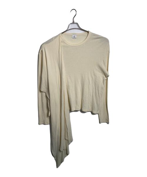 6(ROKU) BEAUTY&YOUTH（ロク ビューティーアンドユース）6(ROKU) BEAUTY&YOUTH (ロク ビューティーアンドユース) 6(ROKU) BEAUTY&YOUTH 長袖カットソー ベージュ サイズ:-の古着・服飾アイテム