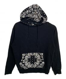 New Era（ニューエラ）の古着「New Era プルオーバーパーカー」｜ブラック