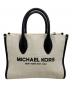 MICHAEL KORS（マイケルコース）の古着「MICHAEL KORS ハンドバッグ」｜ベージュ×ブラック