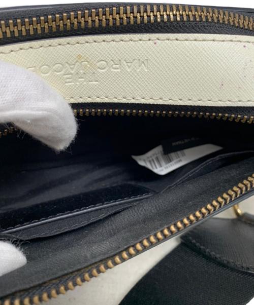 MARC JACOBS（マークジェイコブズ）MARC JACOBS (マークジェイコブス) MARC JACOBS スナップショットショルダーバッグ ブラック×グレー×ホワイトの古着・服飾アイテム