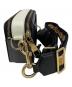 MARC JACOBS (マークジェイコブス) MARC JACOBS スナップショットショルダーバッグ ブラック×グレー×ホワイト：13000円