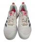中古・古着 adidas (アディダス) adidas DROPSET 3 ランニングシューズ ピンク×ベージュ サイズ:26㎝：6000円