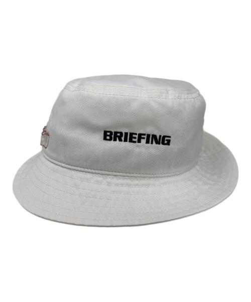 BRIEFING（ブリーフィング）BRIEFING (ブリーフィング) BRIEFING バケットハット ホワイト サイズ:Lの古着・服飾アイテム