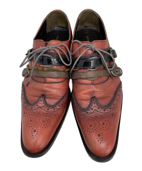 Alfredo BANNISTER（アルフレッドバニスター）alfredo BANNISTER (アルフレッドバニスター) alfredo BANNISTER レザーシューズ ブラウン サイズ:43の古着・服飾アイテム