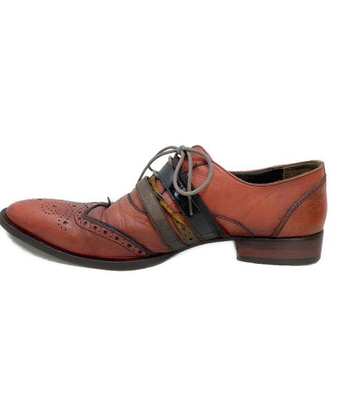 Alfredo BANNISTER（アルフレッドバニスター）alfredo BANNISTER (アルフレッドバニスター) alfredo BANNISTER レザーシューズ ブラウン サイズ:43の古着・服飾アイテム