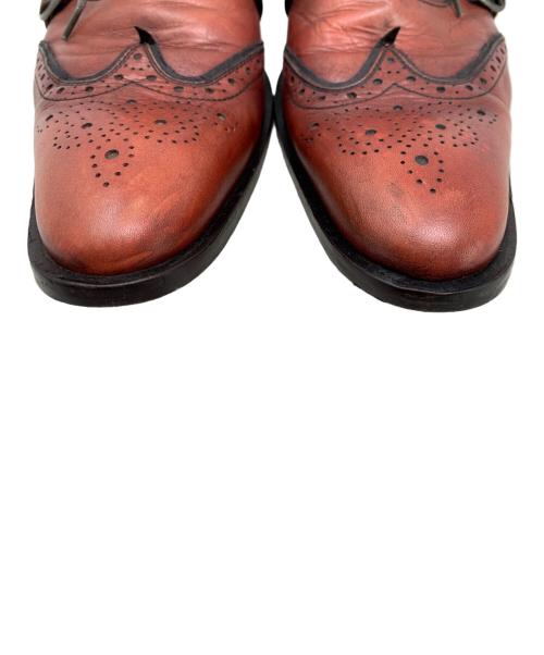 Alfredo BANNISTER（アルフレッドバニスター）alfredo BANNISTER (アルフレッドバニスター) alfredo BANNISTER レザーシューズ ブラウン サイズ:43の古着・服飾アイテム