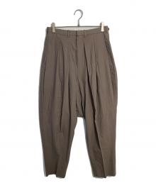 LAD MUSICIAN（ラッドミュージシャン）の古着「LAD MUSICIAN サルエルパンツ」｜ブラウン