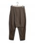 LAD MUSICIAN (ラッドミュージシャン) LAD MUSICIAN サルエルパンツ ブラウン サイズ:42：7000円