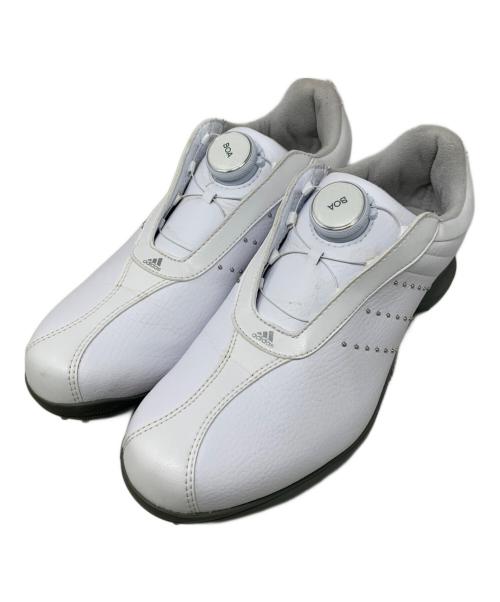 adidas（アディダス）adidas (アディダス) adidas ゴルフシューズ ホワイト サイズ:23.5㎝の古着・服飾アイテム