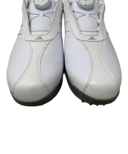 adidas（アディダス）adidas (アディダス) adidas ゴルフシューズ ホワイト サイズ:23.5㎝の古着・服飾アイテム