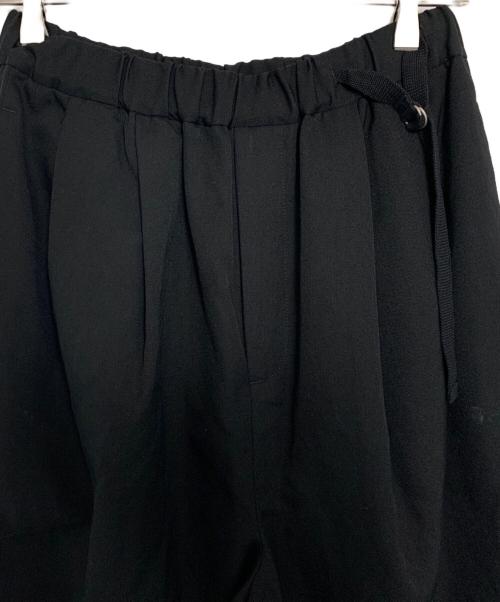 Dulcamara（ドゥルカマラ）Dulcamara (ドゥルカマラ) Dulcamara ワイドパンツ ブラックの古着・服飾アイテム