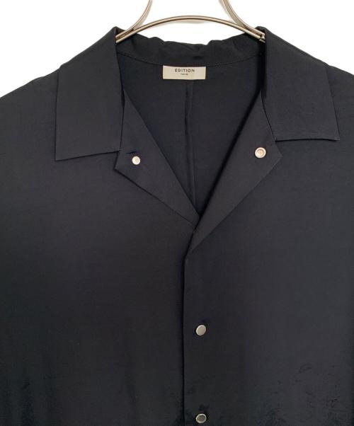 edition（エディション）Edition (エディション) Edition 半袖シャツ ブラック サイズ:Lの古着・服飾アイテム