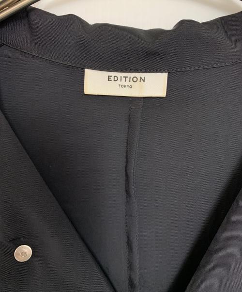 edition（エディション）Edition (エディション) Edition 半袖シャツ ブラック サイズ:Lの古着・服飾アイテム