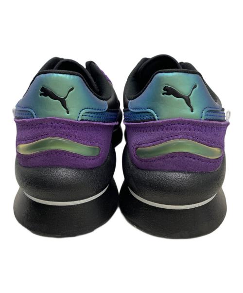 PUMA（プーマ）PUMA (プーマ) PUMA STYLE RIDER PETROL SPILL ローカットスニーカー ブラック×パープル サイズ:26.5㎝の古着・服飾アイテム
