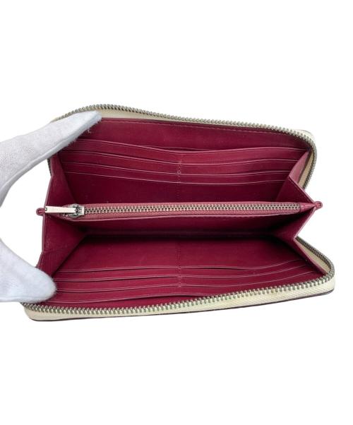 COACH（コーチ）COACH (コーチ) COACH スナップウォレット・フローラルプリント 長財布 ホワイトの古着・服飾アイテム