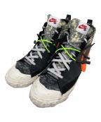 NIKEナイキ）の古着「NIKE READYMADE × Nike Blazer Mid ハイカットスニーカー」｜ブラック