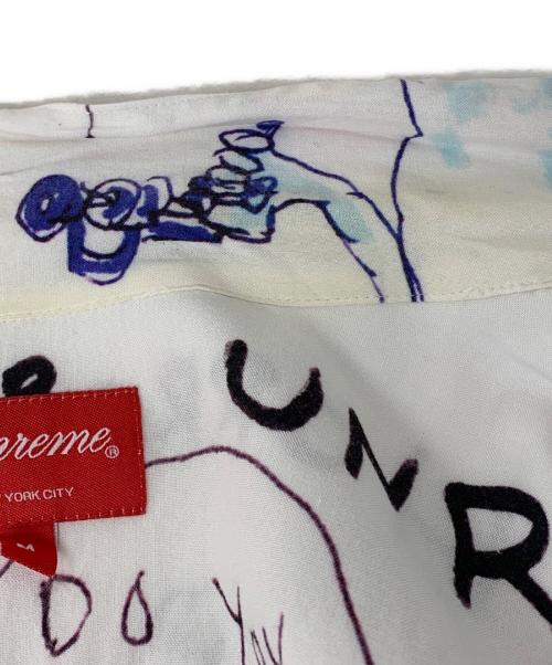 SUPREME（シュプリーム）SUPREME (シュプリーム) Supreme 半袖シャツ ホワイト サイズ:Mの古着・服飾アイテム