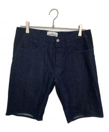 STONE ISLAND（ストーンアイランド）の古着「STONE ISLAND ハーフパンツ」｜インディゴ