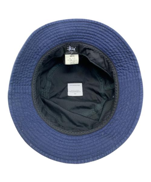 stussy（ステューシー）stussy (ステューシー) stussy バケットハット ネイビーの古着・服飾アイテム