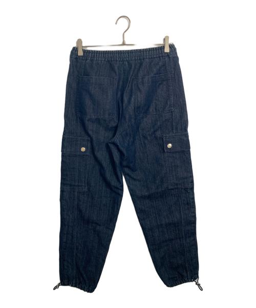 MICHAEL KORS（マイケル・コース）MICHAEL KORS (マイケルコース) MICHAEL KORS デニムトラックパンツ インディゴ サイズ:XSの古着・服飾アイテム