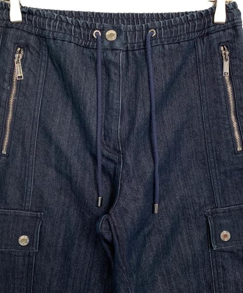 MICHAEL KORS（マイケル・コース）MICHAEL KORS (マイケルコース) MICHAEL KORS デニムトラックパンツ インディゴ サイズ:XSの古着・服飾アイテム