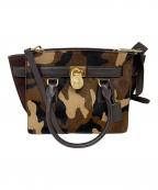 MICHAEL KORSマイケル・コース）の古着「MICHAEL KORS 2WAYバッグ」｜ブラウン×ブラック