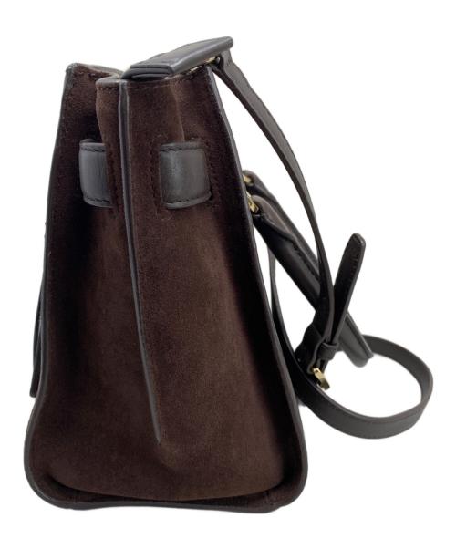 MICHAEL KORS（マイケル・コース）MICHAEL KORS (マイケルコース) MICHAEL KORS 2WAYバッグ ブラウン×ブラックの古着・服飾アイテム