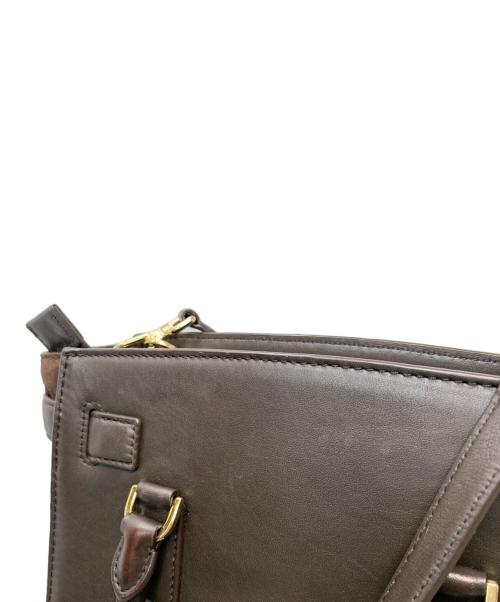 MICHAEL KORS（マイケル・コース）MICHAEL KORS (マイケルコース) MICHAEL KORS 2WAYバッグ ブラウン×ブラックの古着・服飾アイテム