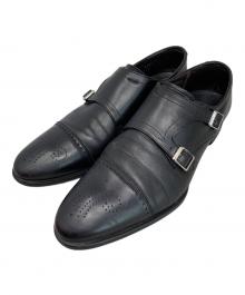 REGAL（リーガル）の古着「REGAL ダブルモンクストラップシューズ」｜ブラック