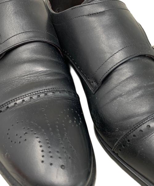 REGAL（リーガル）REGAL (リーガル) REGAL ダブルモンクストラップシューズ ブラック サイズ:26 1/2の古着・服飾アイテム