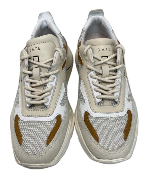 D.A.T.E.（デイト）D.A.T.E. (デイト) D.A.T.E. ローカットスニーカー アイボリー サイズ:22cmの古着・服飾アイテム