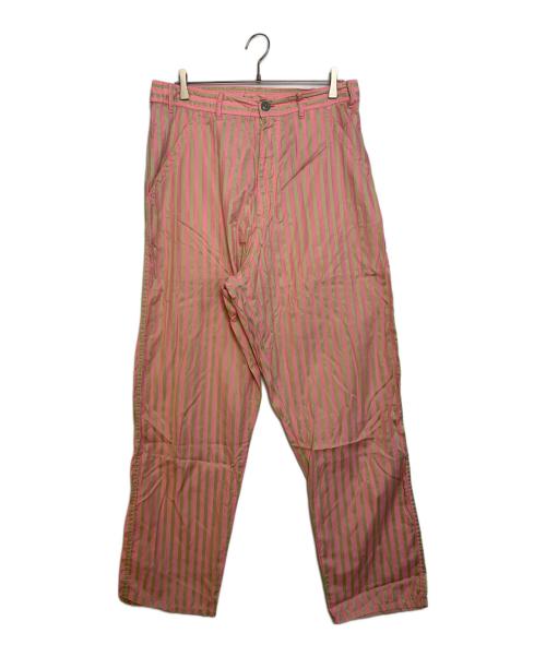 COMME des GARCONS HOMME PLUS（コムデギャルソンオムプリュス）COMME des GARCONS HOMME PLUS (コムデギャルソンオムプリュス) COMME des GARCONS HOMME PLUS パンツ グリーン×ピンク サイズ:Lの古着・服飾アイテム
