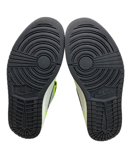 NIKE（ナイキ）NIKE (ナイキ) NIKE AIR JORDAN 1 RETRO HIGH OG スニーカー ホワイト×ライトグリーン サイズ:27.5cmの古着・服飾アイテム