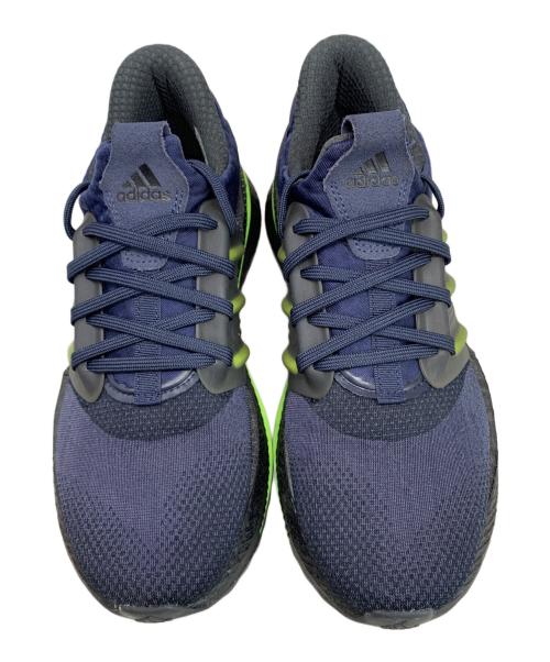 adidas（アディダス）adidas (アディダス) adidas X PLRBOOST スニーカー グリーン×ネイビー サイズ:24.5cmの古着・服飾アイテム
