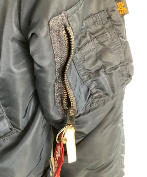 ALPHA（アルファ）ALPHA (アルファ) フライトジャケット ネイビー サイズ:Sの古着・服飾アイテム