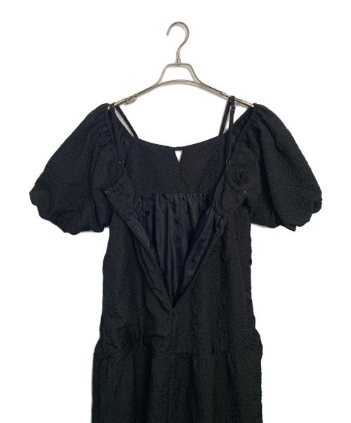 RAY BEAMS（レイ ビームス）RAY BEAMS (レイ ビームス) RAY BEAMS 半袖ワンピース ブラック サイズ:Freeの古着・服飾アイテム