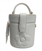 Lily Brown×MARY QUANTリリーブラウン×マリークヮント）の古着「Lily Brown MARY QUANT コスメポーチ」｜ホワイト