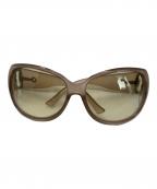 GUCCIグッチ）の古着「GUCCI ホースビットサングラス」｜ブラウン