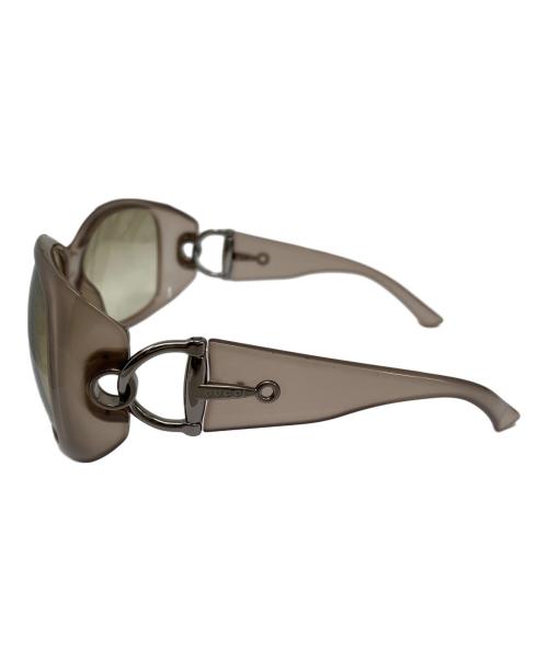 GUCCI（グッチ）GUCCI (グッチ) GUCCI ホースビットサングラス ブラウンの古着・服飾アイテム