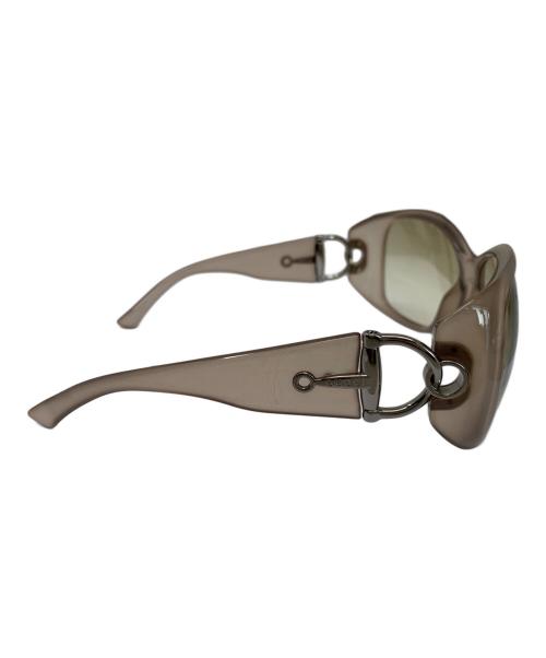 GUCCI（グッチ）GUCCI (グッチ) GUCCI ホースビットサングラス ブラウンの古着・服飾アイテム