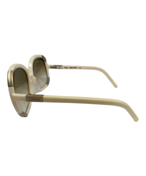 Chloe（クロエ）Chloe (クロエ) Chloe サングラス ホワイトの古着・服飾アイテム