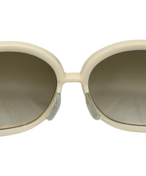 Chloe（クロエ）Chloe (クロエ) Chloe サングラス ホワイトの古着・服飾アイテム