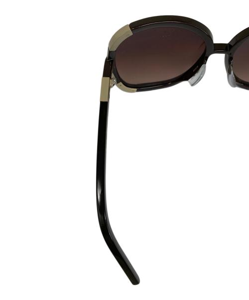 Chloe（クロエ）Chloe (クロエ) Chloe サングラス ブラウン×ゴールドの古着・服飾アイテム