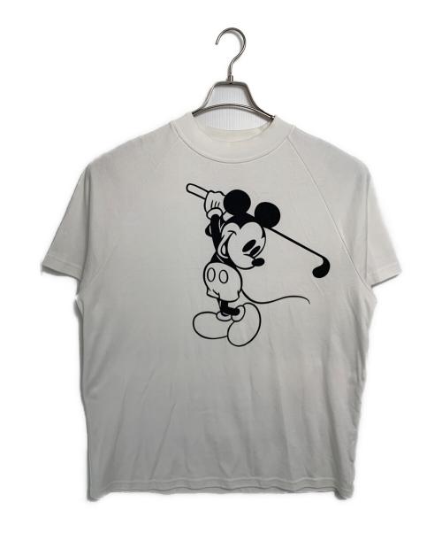 KINASHI CYCLE（キナシサイクル）KINASHI CYCLE (キナシサイクル) Disney (ディズニー) KINASHI CYCLE Disney 半袖カットソー ホワイト サイズ:XLの古着・服飾アイテム