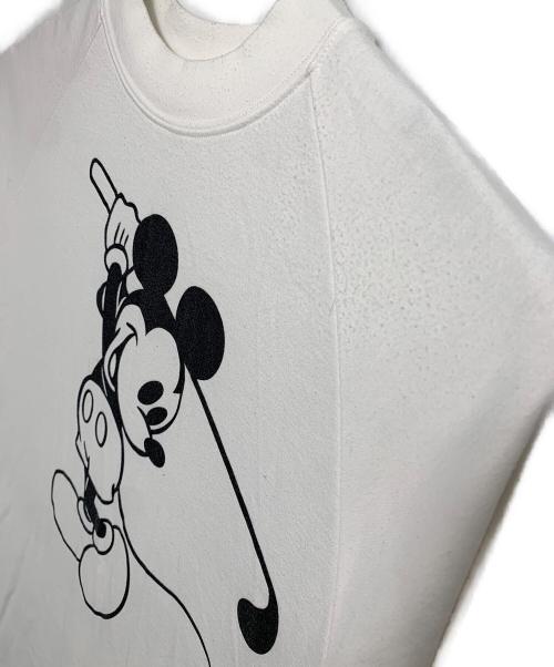 KINASHI CYCLE（キナシサイクル）KINASHI CYCLE (キナシサイクル) Disney (ディズニー) KINASHI CYCLE Disney 半袖カットソー ホワイト サイズ:XLの古着・服飾アイテム