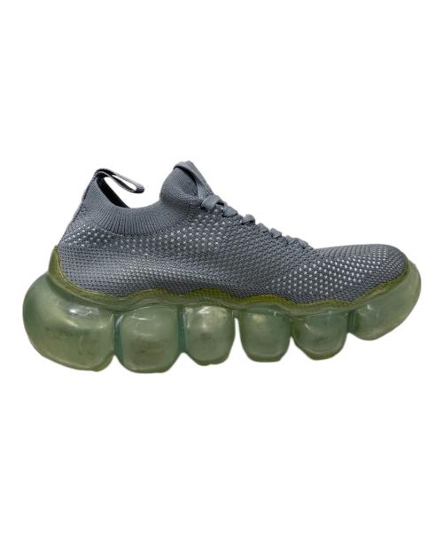 grounds（グラウンズ）grounds (グラウンズ) grounds JEWELRY ローカットスニーカー グレー サイズ:23㎝の古着・服飾アイテム