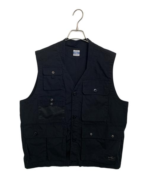 ARMY TWILL（アーミーツイル）ARMY TWILL (アーミーツイル) FREAK'S STORE (フリークストア) ARMY TWILL FREAK'S STORE ミリタリーベスト ブラック サイズ:Mの古着・服飾アイテム