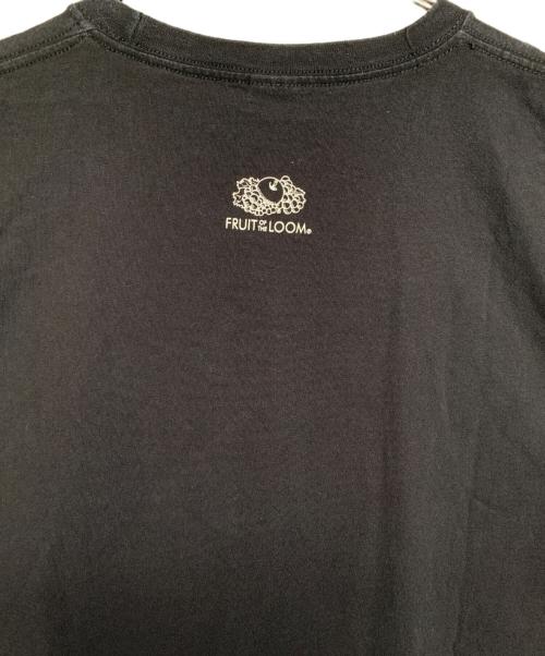 FRUIT OF THE LOOM（フルーツオブザルーム）FRUIT OF THE LOOM (フルーツオブザルーム) FRUIT OF THE LOOM ワンフォークロージング 半袖カットソー ブラック サイズ:XLの古着・服飾アイテム