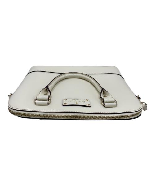 Kate Spade（ケイトスペード）Kate Spade (ケイトスペード) Kate Spade ハンドバッグ ホワイトの古着・服飾アイテム